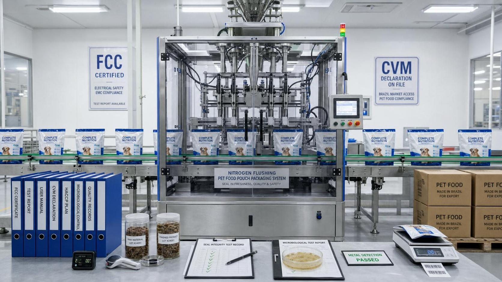 FDA CVM Rule Adds FCC-ID and CVM Filing for Pet Food Packers