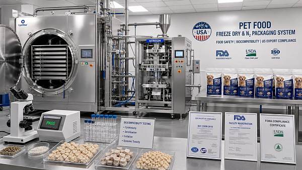 FDA CVM Adds Biocompatibility Tests for Pet Freeze-Drying Systems