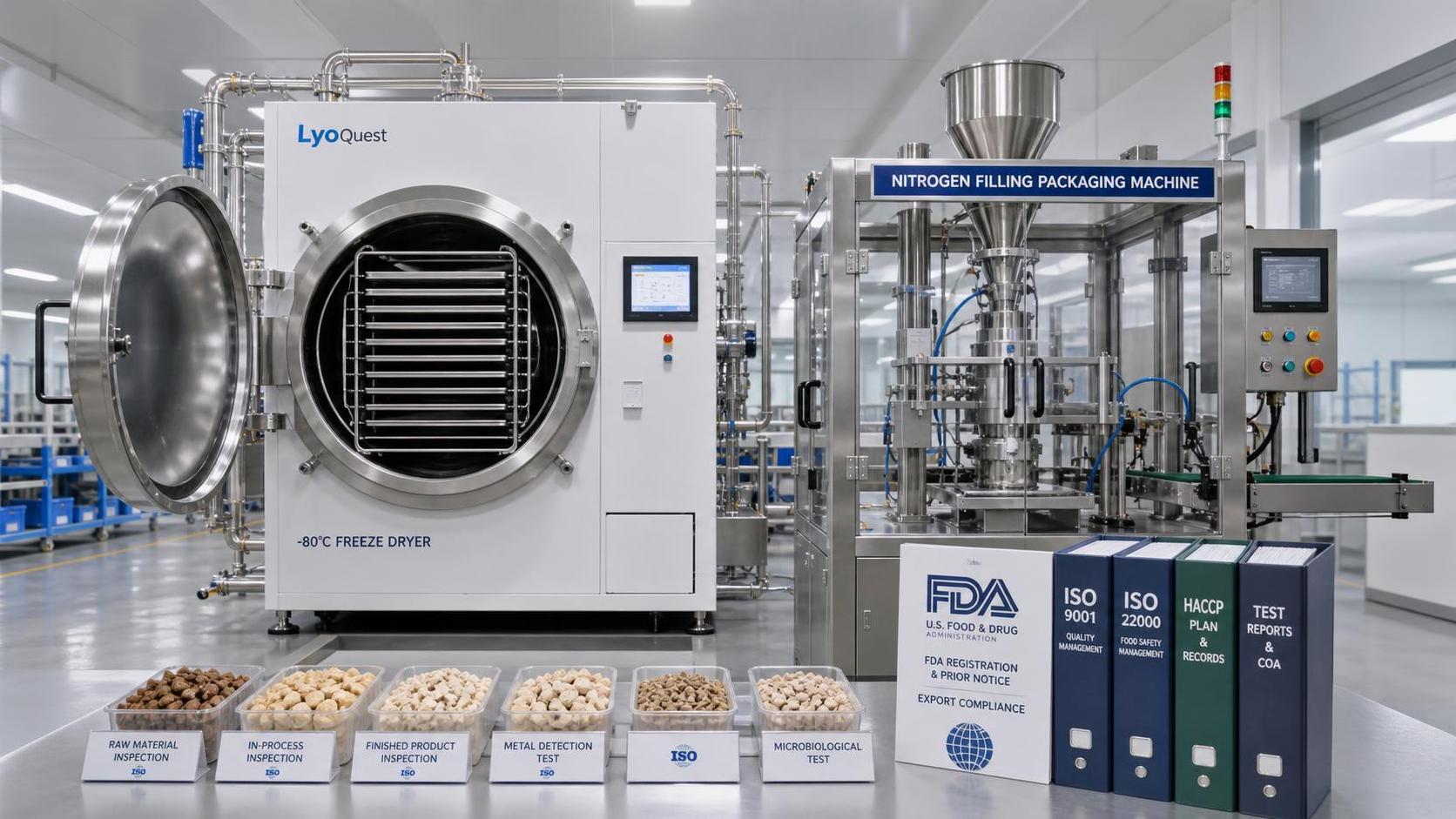 FDA CVM Tightens U.S. Entry Rules for Pet Freeze-Dry Equipment