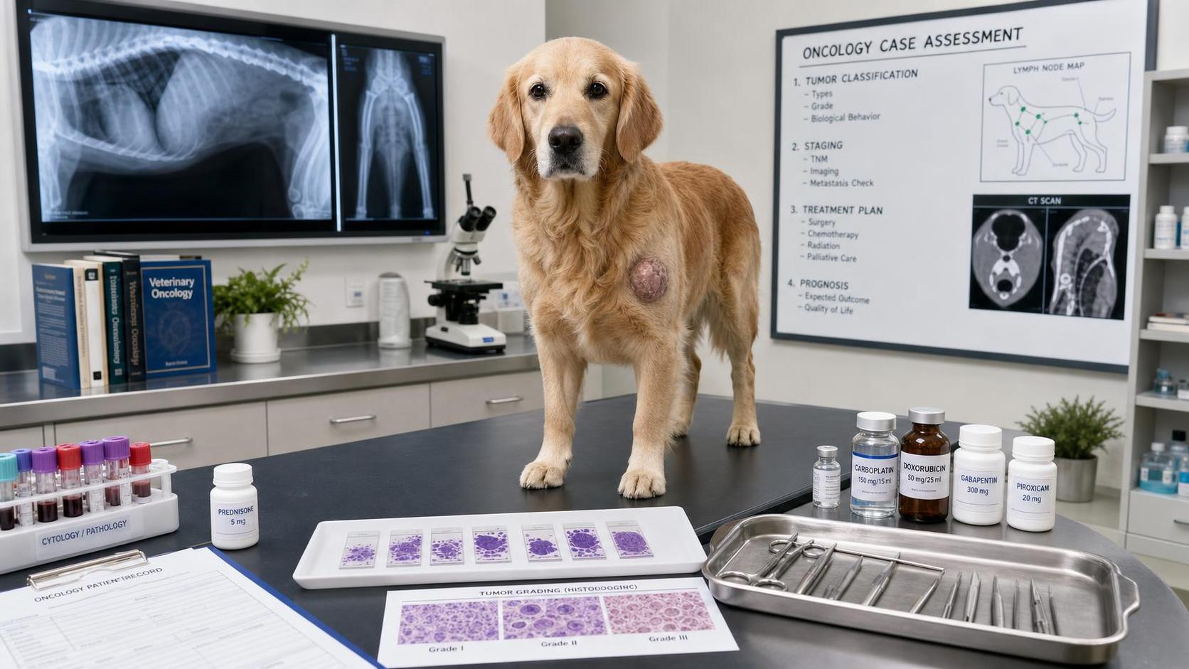 Canine Oncology Therapeutics: How Vets Evaluate Treatment Options by Tumor Type