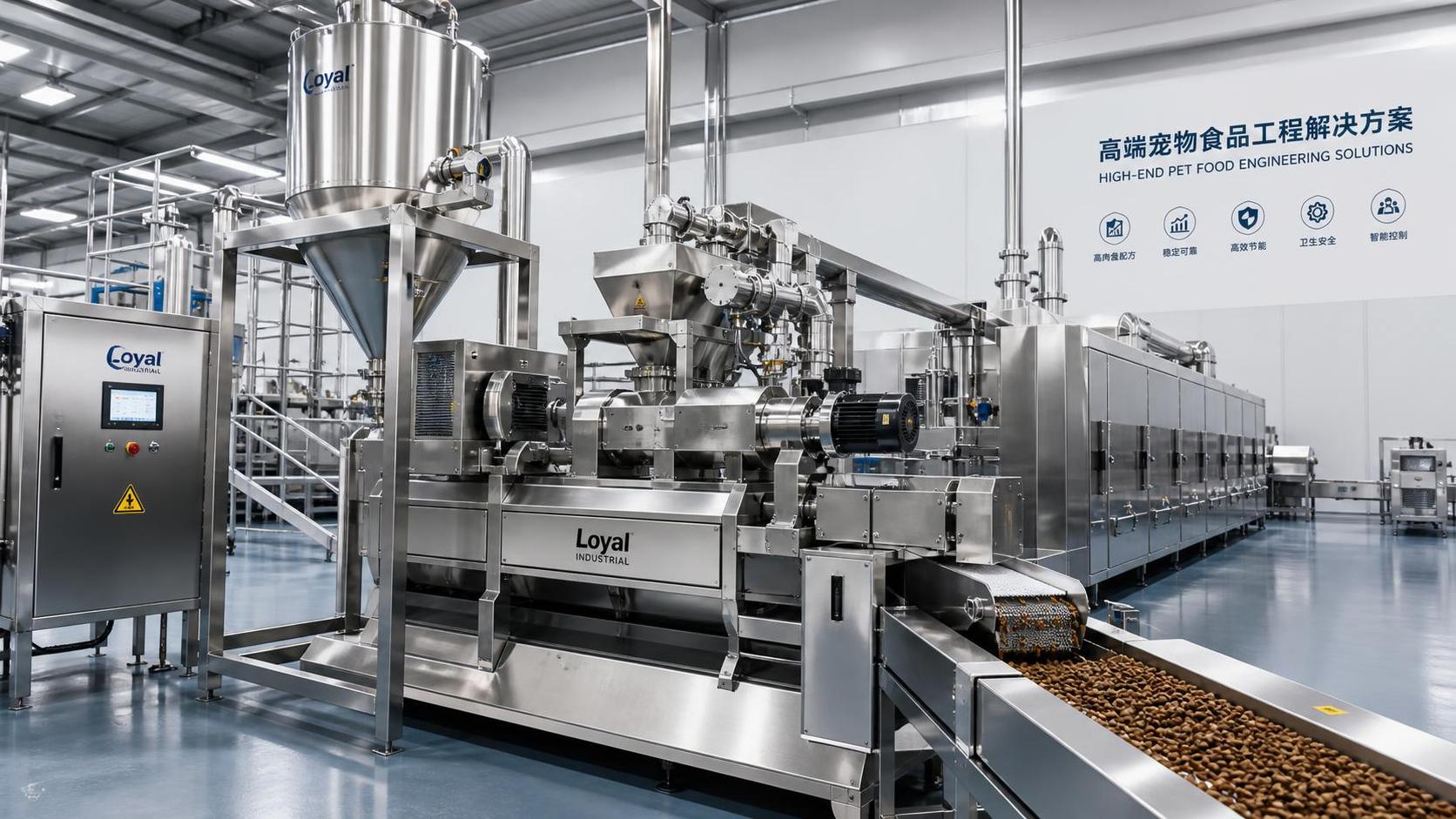 How to Evaluate a High Meat Extrusion System for Premium Pet Food Production