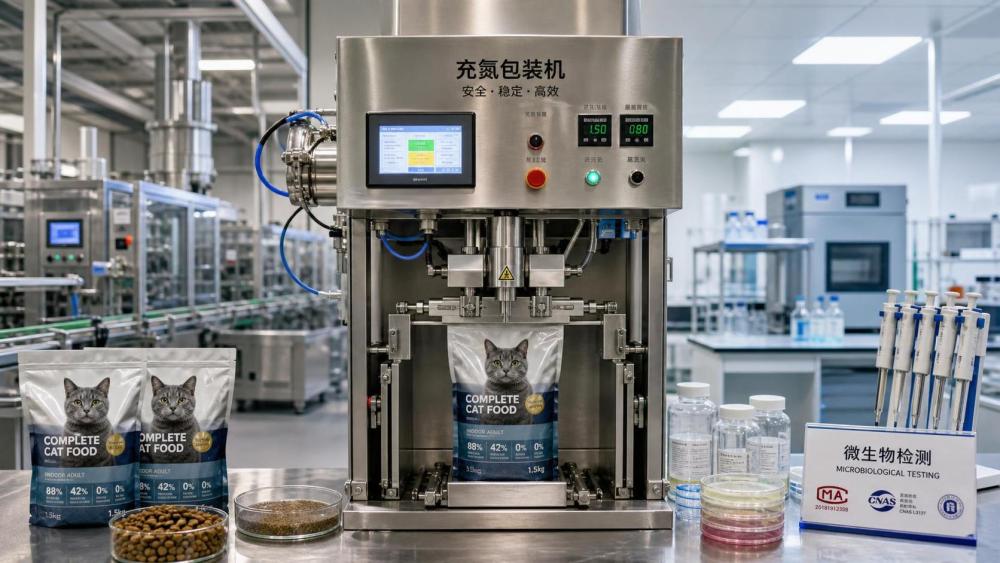 FDA CVM new regulations implemented: pet food nitrogen filling equipment needs to submit microbial challenge test