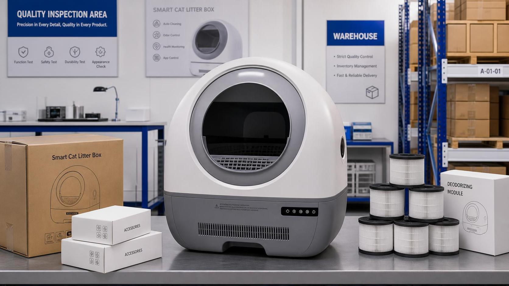 Smart Litter Boxes Wholesale: Key Specs, MOQ, and Supplier Evaluation Tips