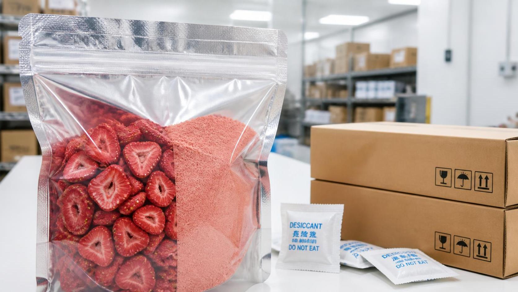 Evaluating Moisture Control and Packaging Needs for Freeze-Dried Fruit Ingredients