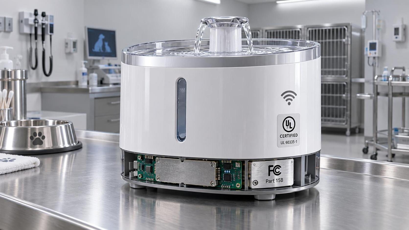 Do Smart Pet Drying Cabins & Climate systems require FCC-compliant electrical components for commercial deployment?