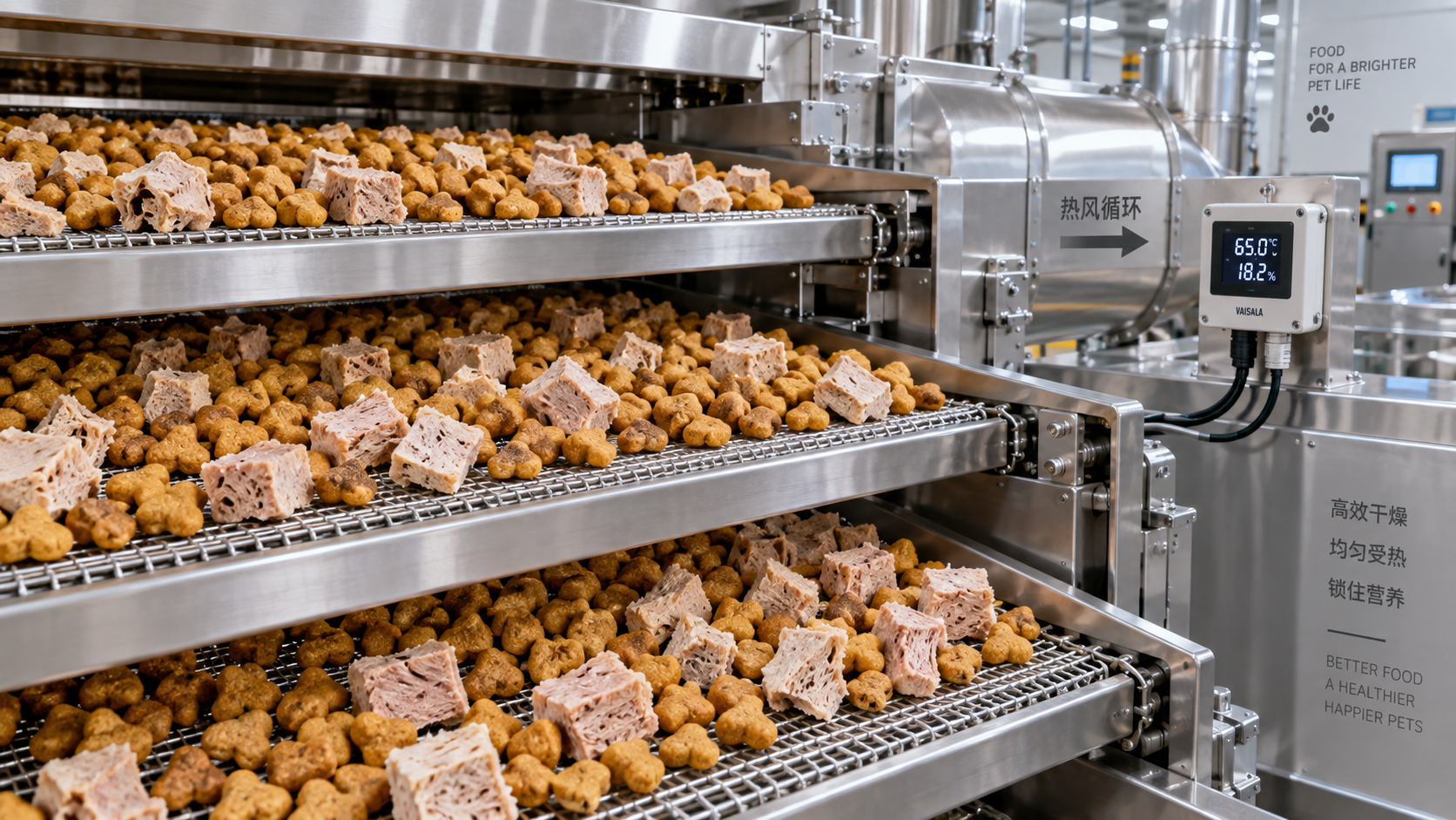 Pet Food Drying Technologies Compared: Protecting Texture, Yield, and Nutrients