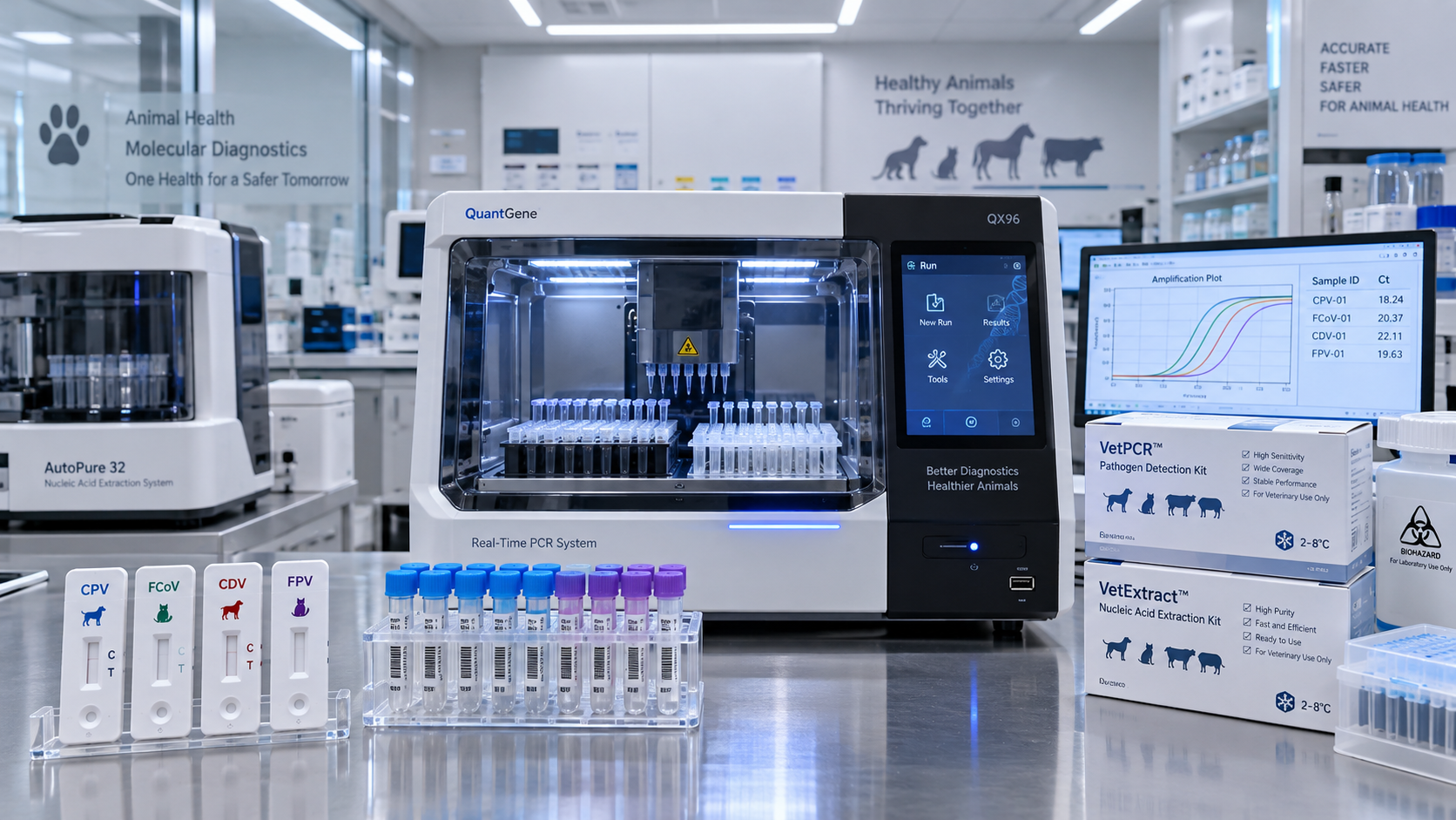 Selecting a Veterinary Molecular Diagnostics Analyzer for PCR Test Volume and Turnaround