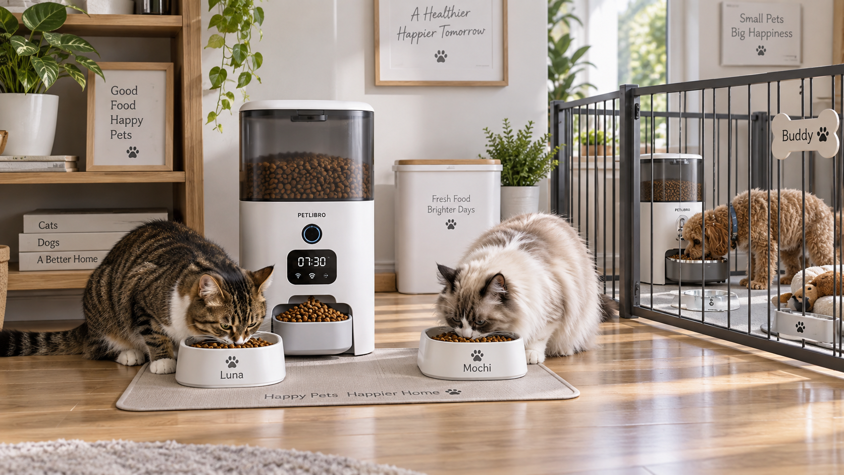 Pet Nutrition Technology Solutions for Personalized Feeding in Multi-Pet Homes