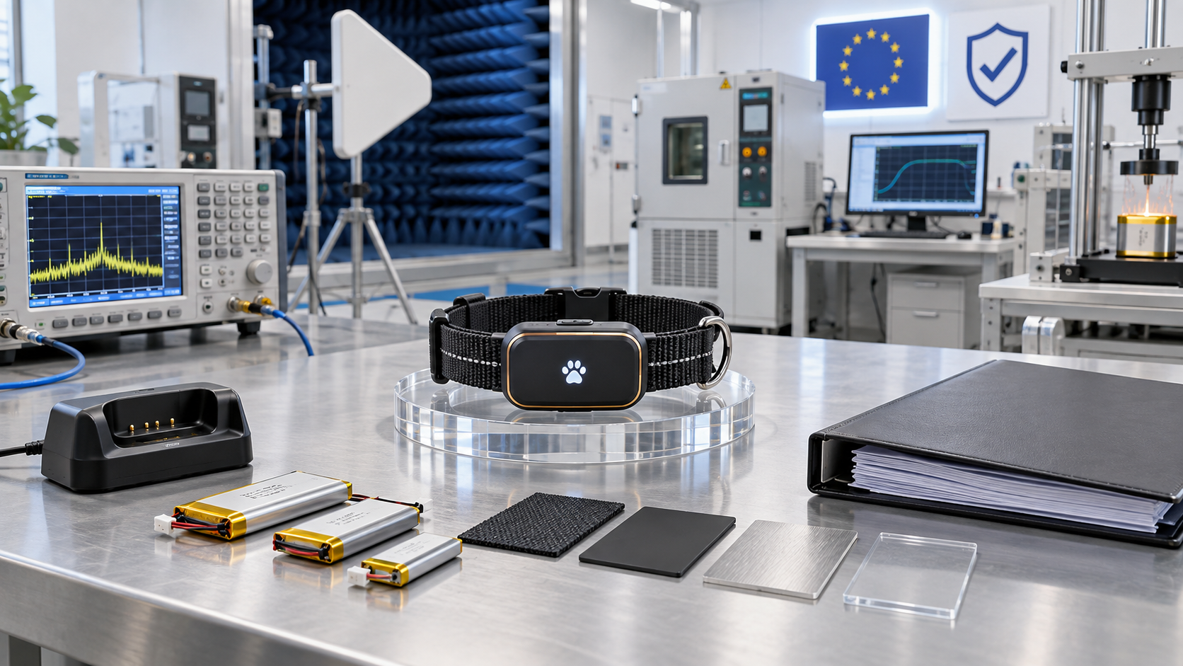 CE Compliance for Pet Wearable Devices: Required Tests and EU Documentation