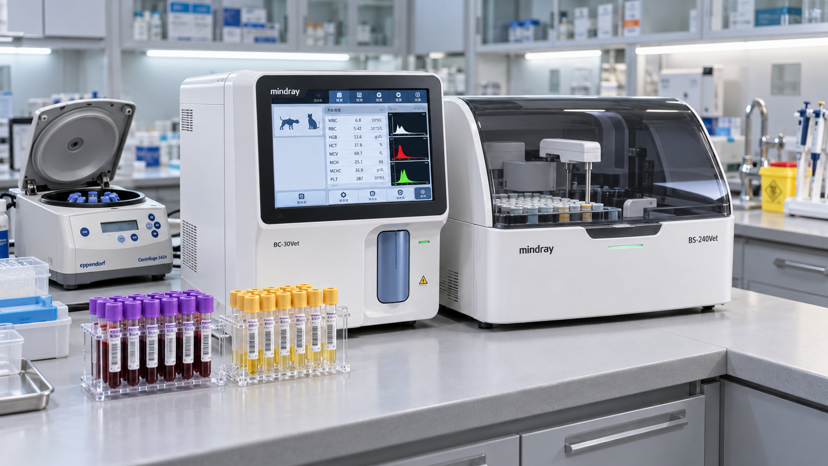 Choosing Benchtop Veterinary Laboratory Analyzers: Test Menus and Throughput