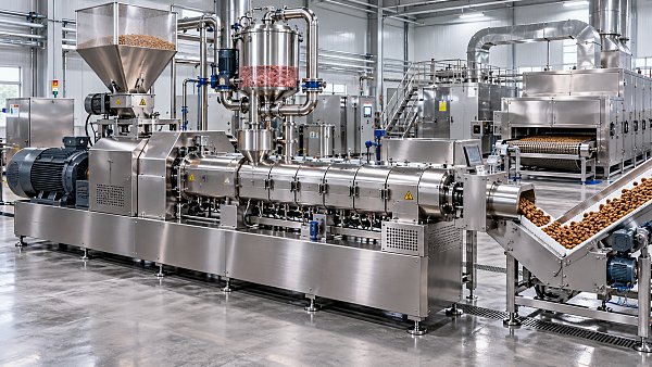 Choosing a Co-Rotating Pet Food Extruder for High-Fresh-Meat Formulations