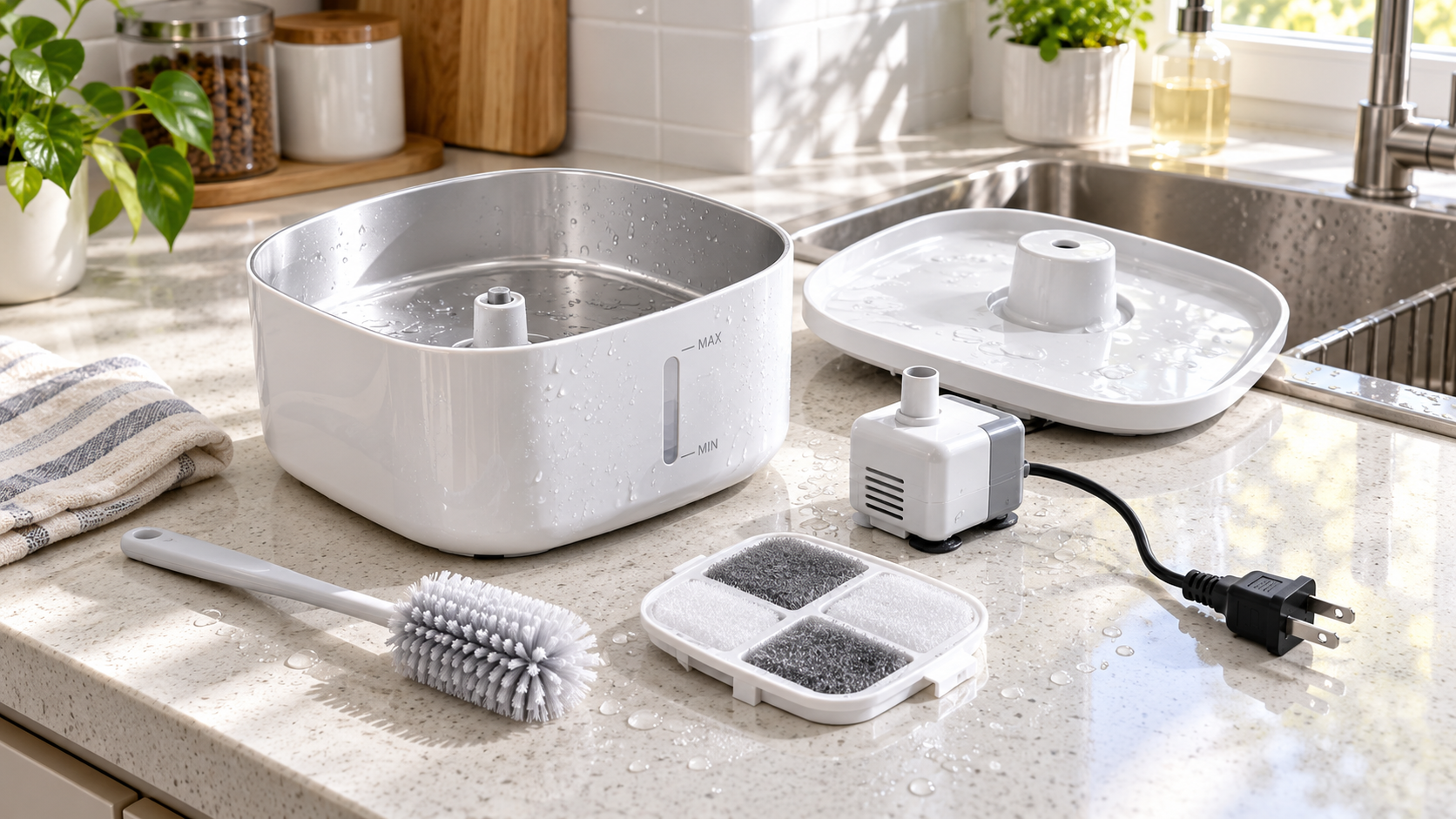 How Often Should Pet Water Fountains Be Cleaned? A Maintenance Schedule