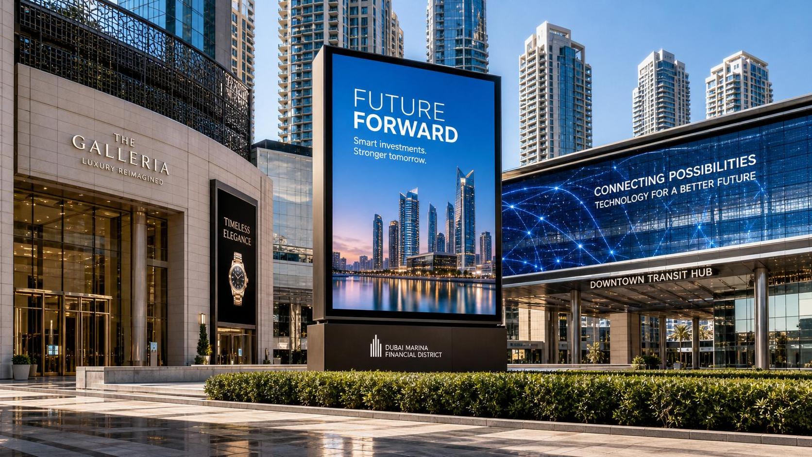 DOOH Market Analysis UAE: Demand Drivers, Screen Growth, and Investment Gaps