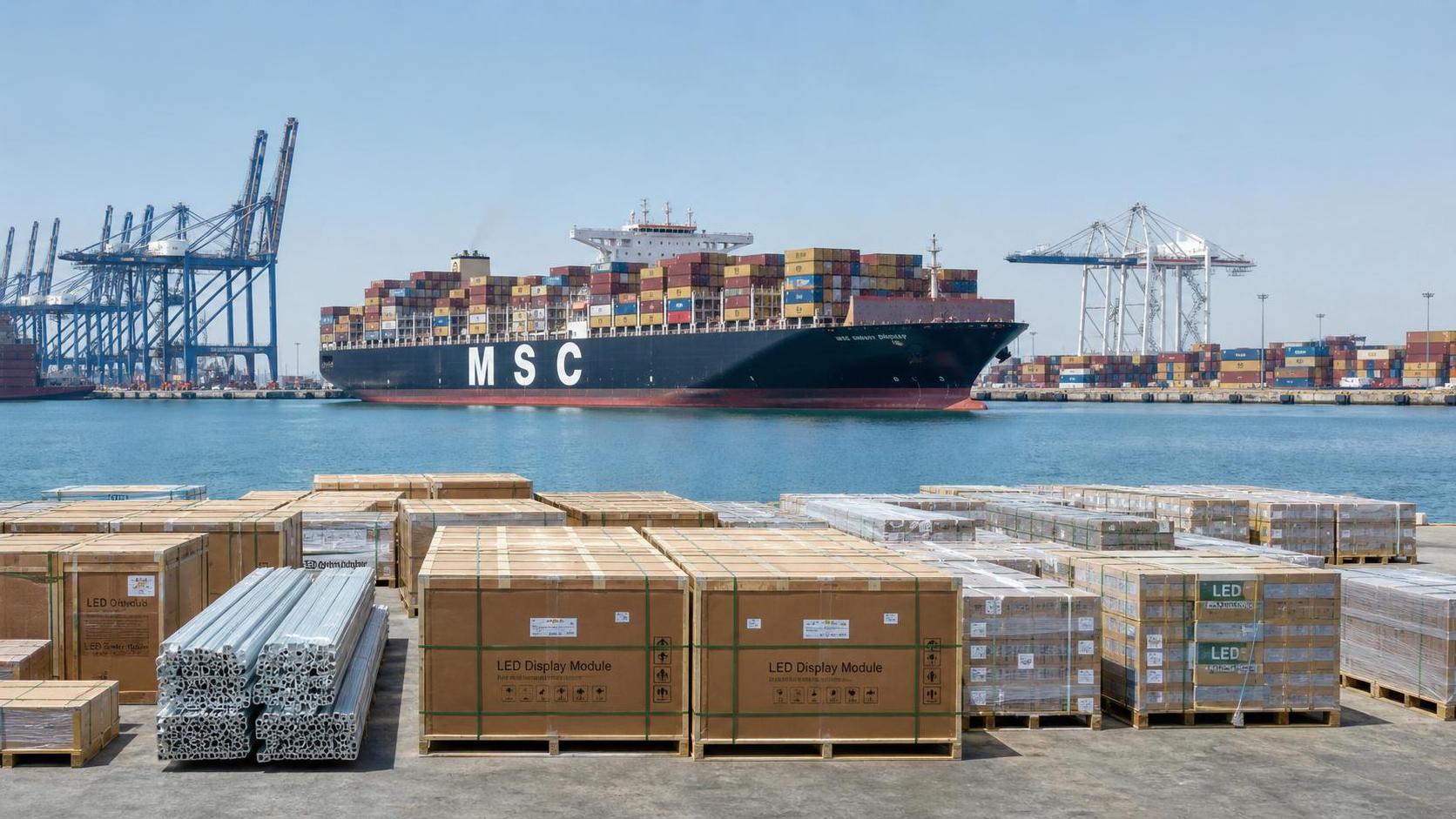 Hormuz Reopens, LED Shipping Surcharges Fall 12%