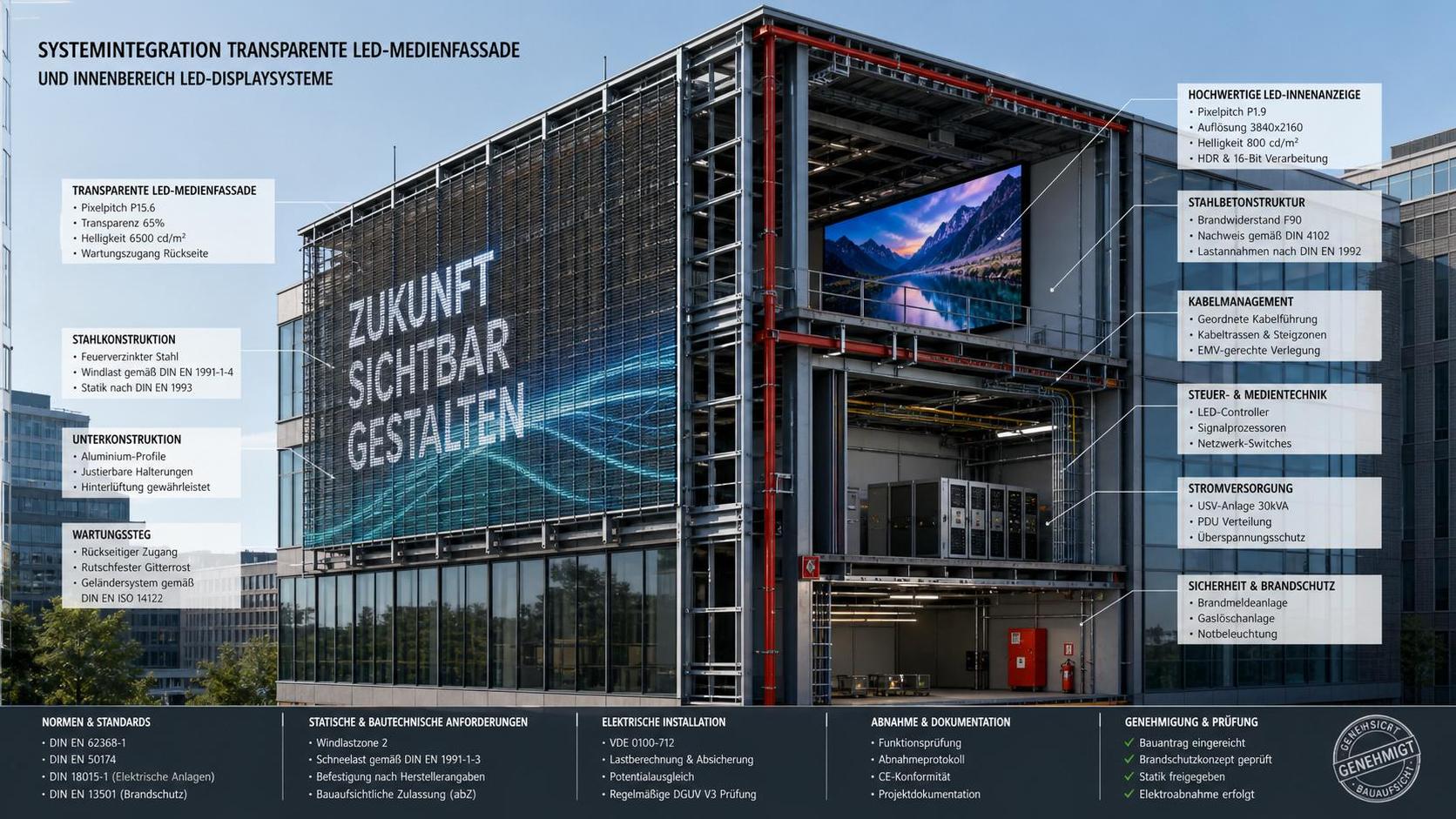LED System Integration in Germany: Common Project Requirements and Approval Risks
