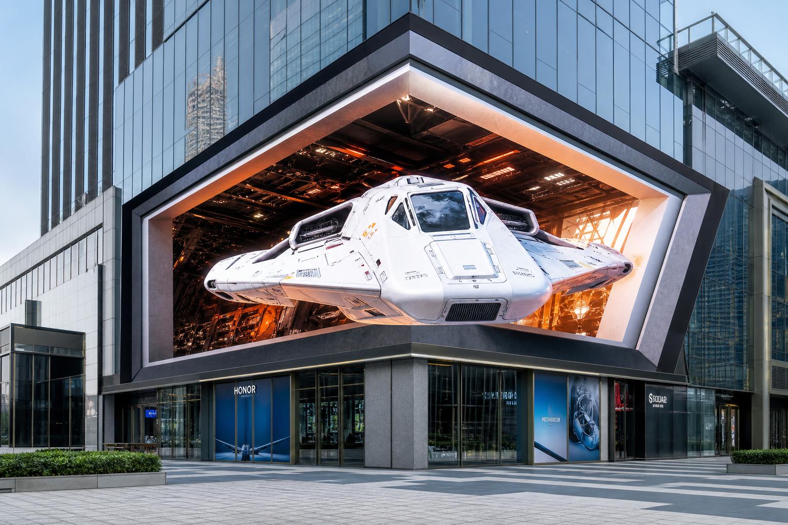 Large-Format Naked-Eye 3D Screens: Key Design Factors for High-Impact Public Displays