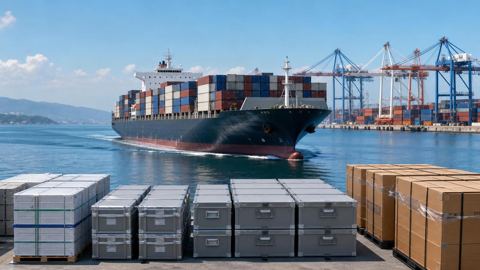 Strait Reopens, LED Material Freight Falls 12%