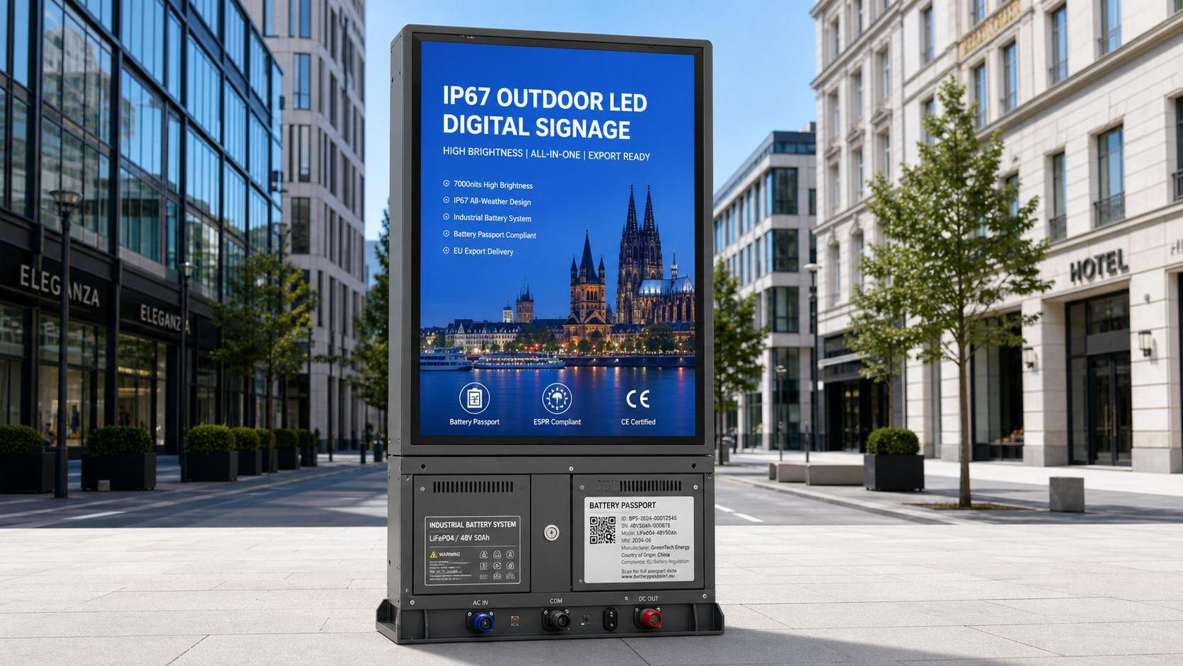 EU Battery Passport Rule Hits LED Screen Exports