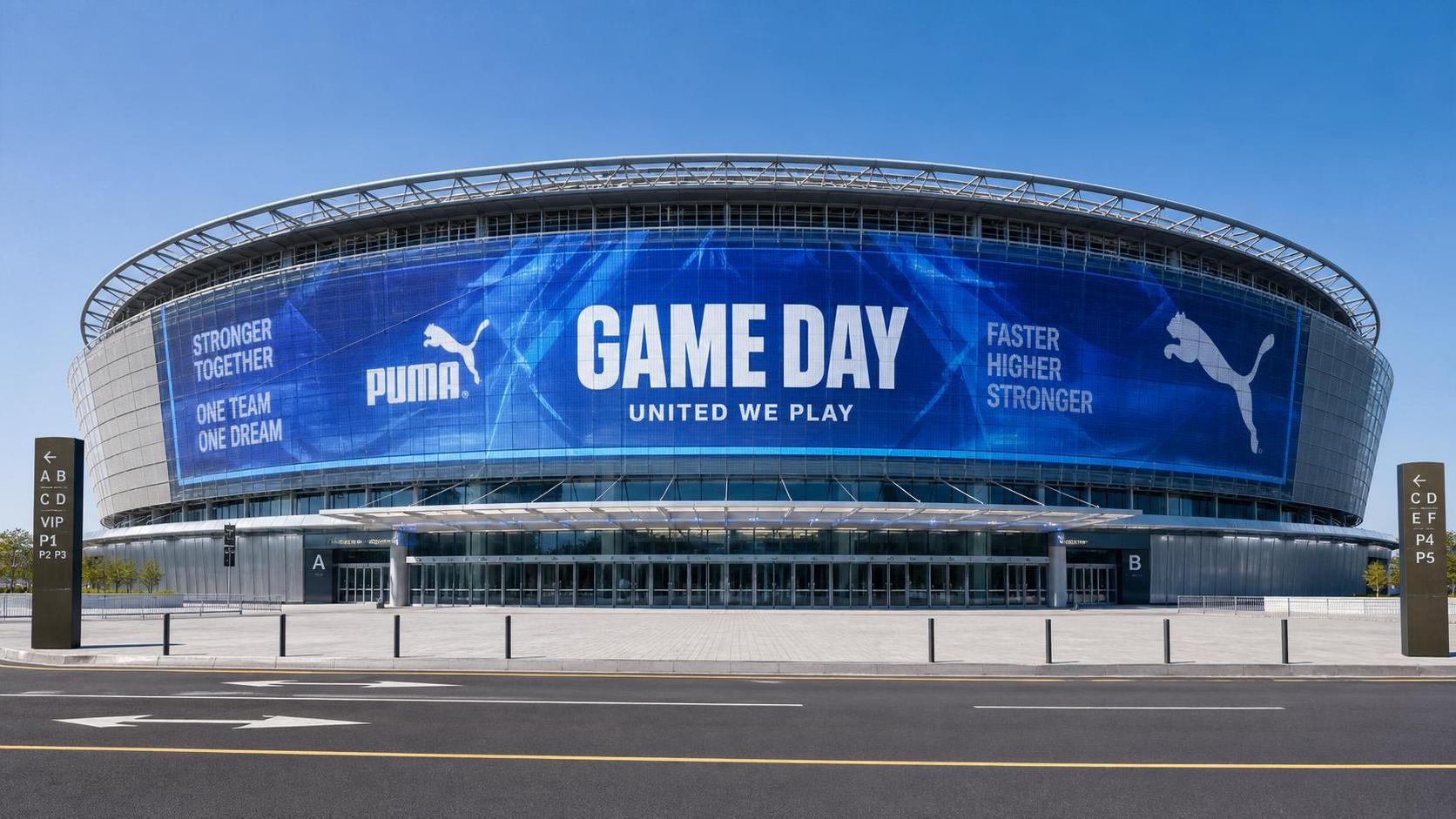 Media Facade for Stadiums: Key Design Factors for Visibility, Load, and Crowd Safety