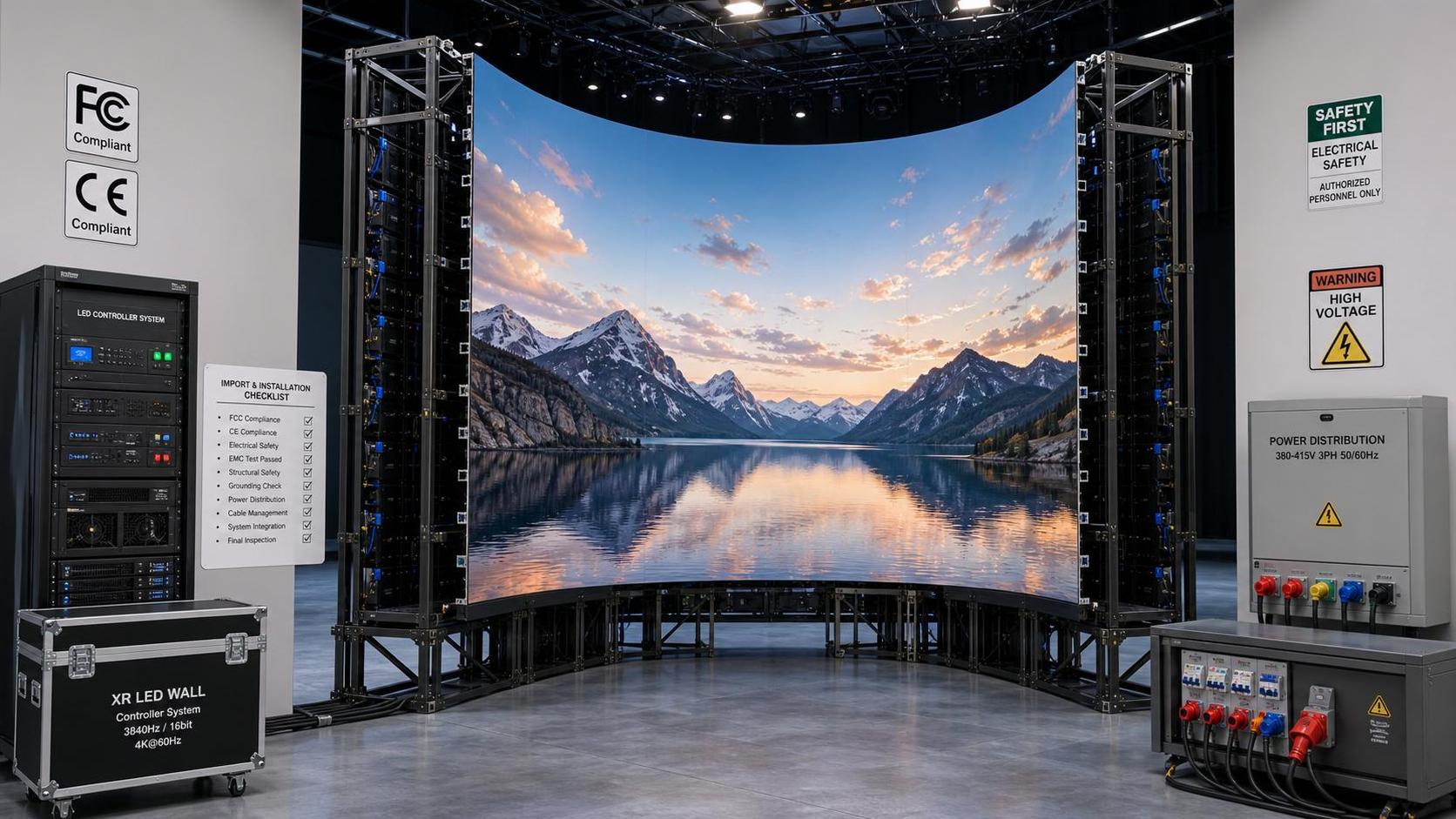 FCC CE XR LED Wall Compliance: What to Check Before Import, Installation, and Use
