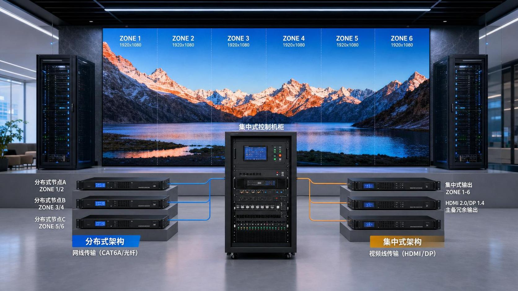 Display Control Architecture Guide: Centralized vs Distributed Systems for Large LED Projects