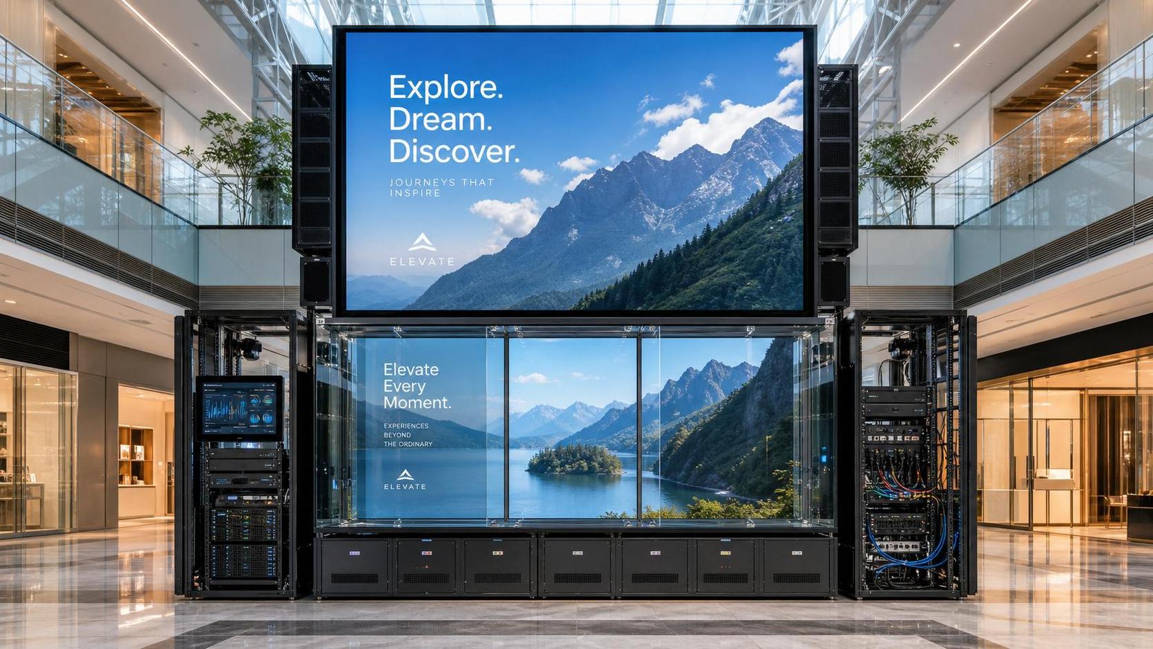 Shopping Mall Media Systems Cost Breakdown: Hardware, CMS, Installation, and Maintenance
