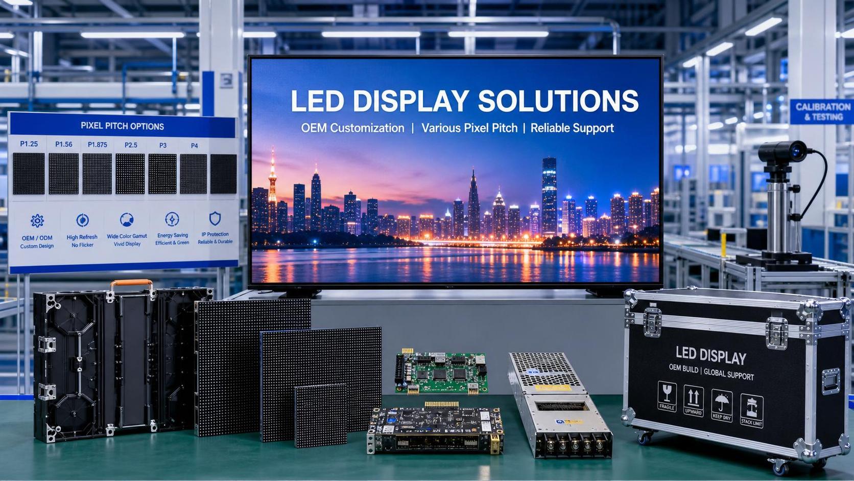 LED Advertising Screen Manufacturer Comparison: OEM Capability, Pixel Pitch, and After-Sales Support