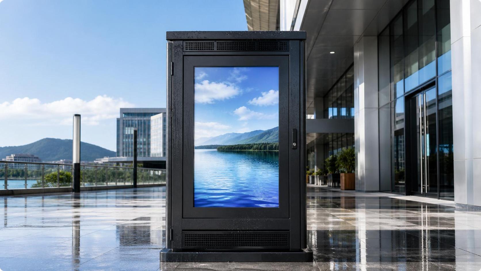 How to Choose Rugged Outdoor Display Enclosures for Heat, Rain, and Vandal Risk