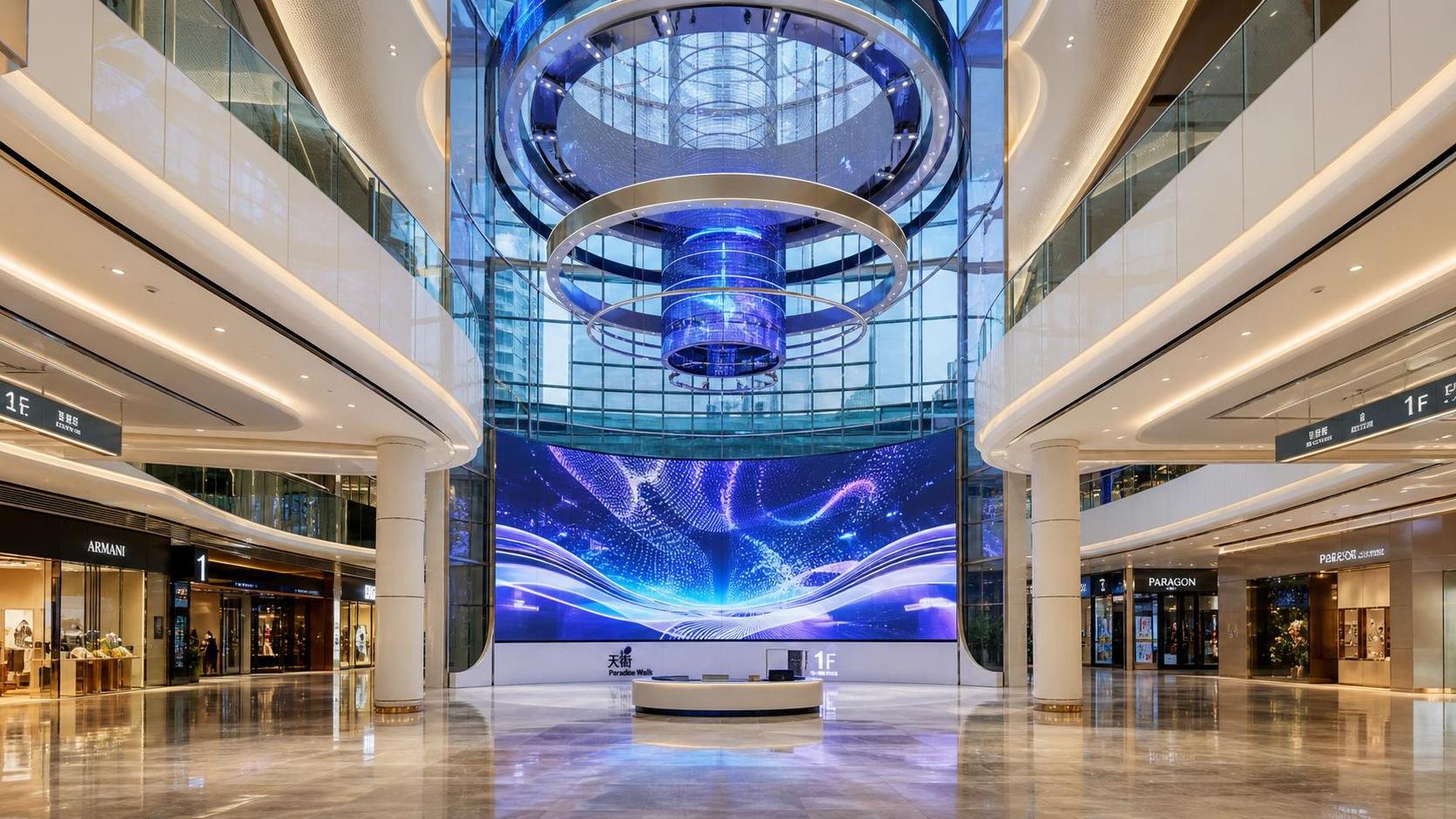 Immersive Visual Systems for Malls: Which Formats Increase Dwell Time Without Overbuilding?