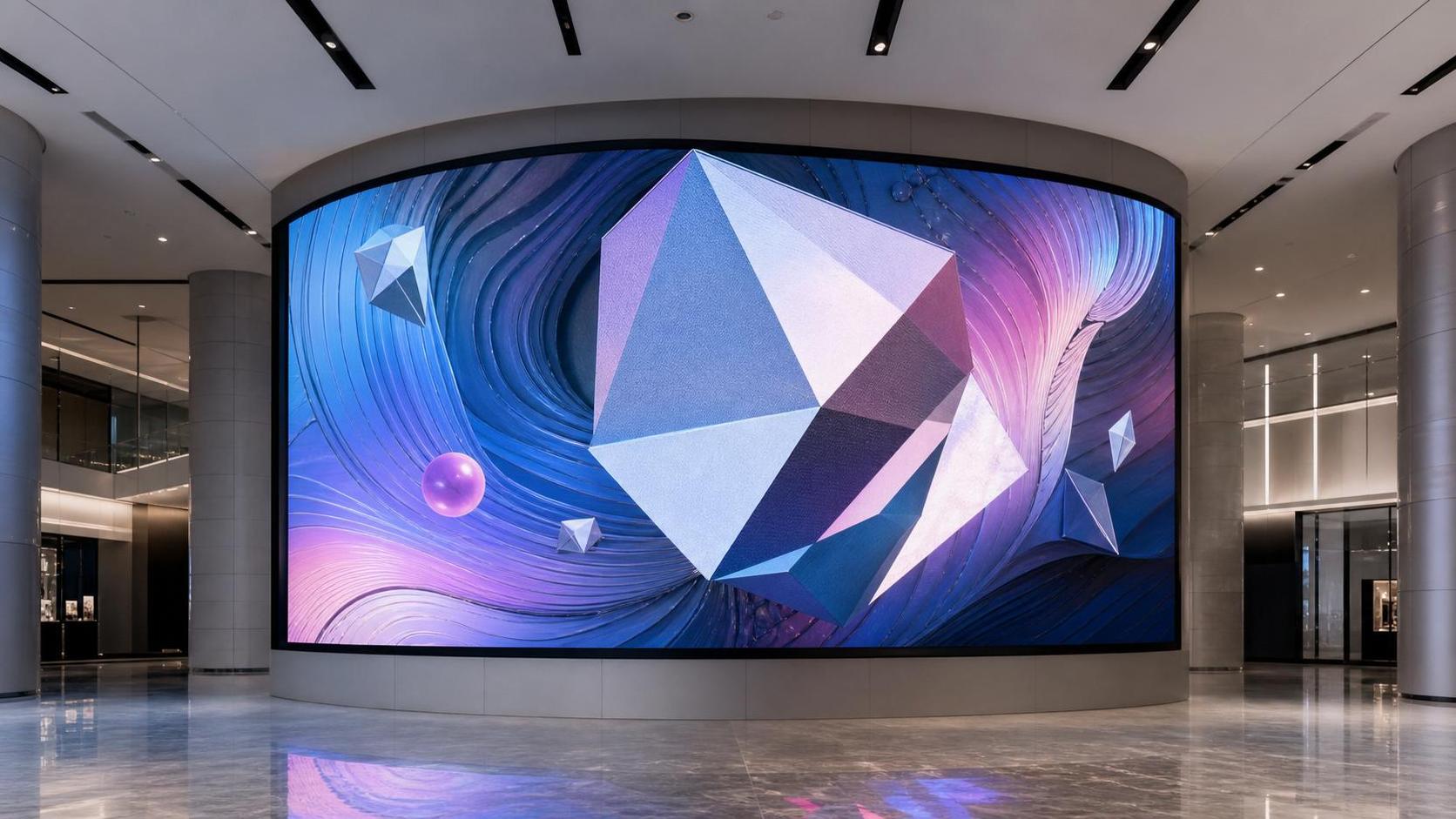 Anamorphic Content for Curved Displays: Design Rules, Pixel Mapping, and Viewing Angles