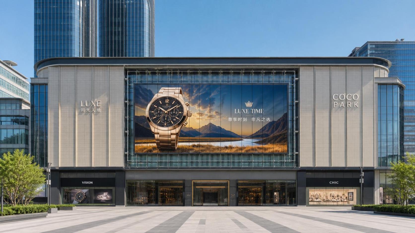 Mall Facade Display Solutions: What to Consider for Structure, Brightness, and Maintenance
