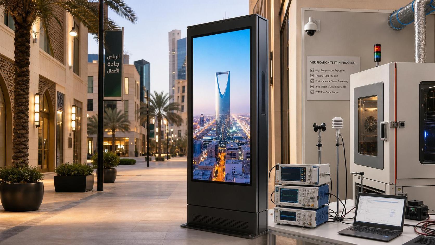 Saudi Rule Adds Dual Certification for Outdoor Kiosks