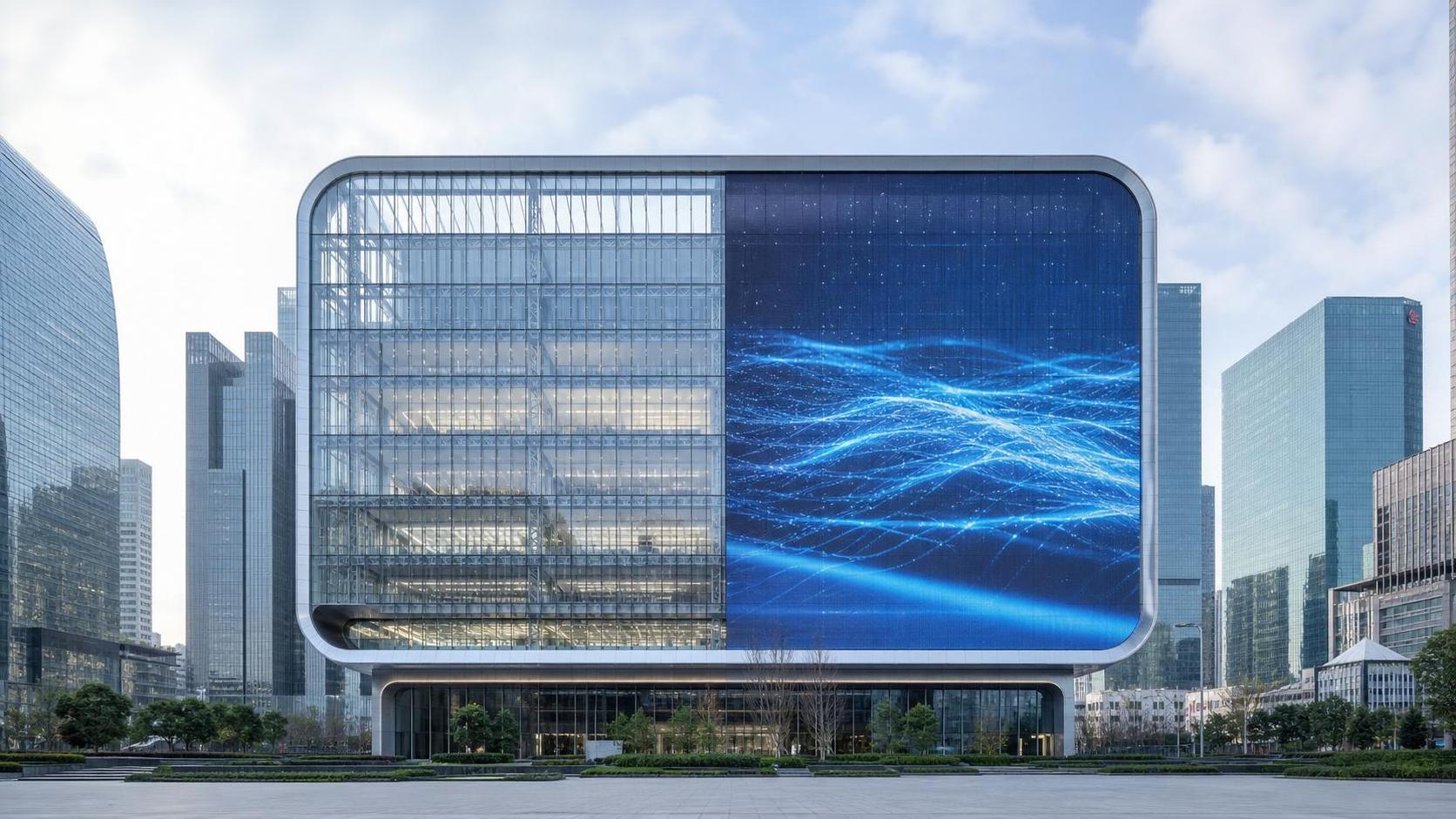 High Transparency Media Facades vs Glass LED Screens: Which Fits Architectural Projects Better?