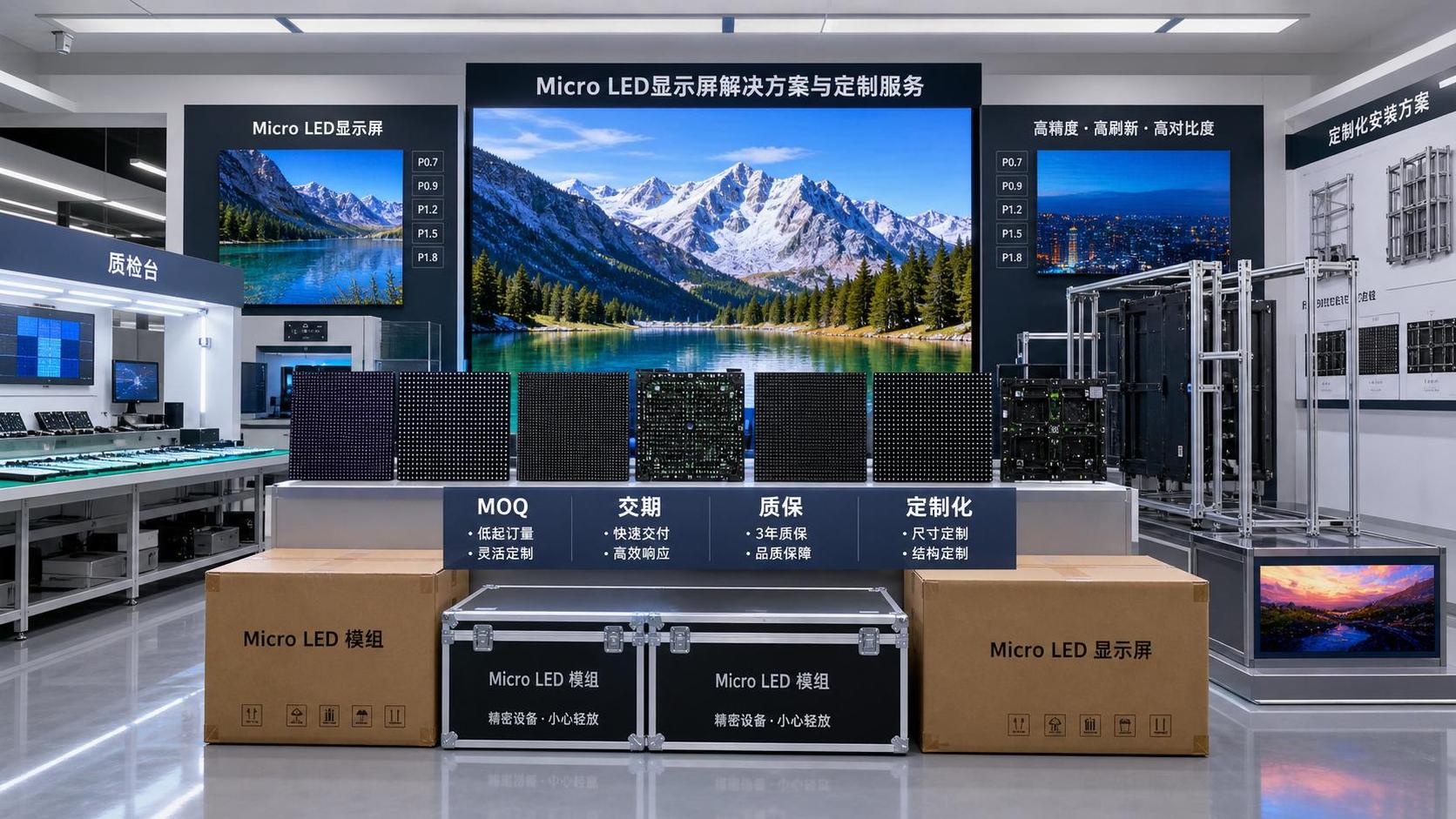 Micro LED Displays Supplier Comparison: MOQ, Lead Time, Warranty, and Customization Factors