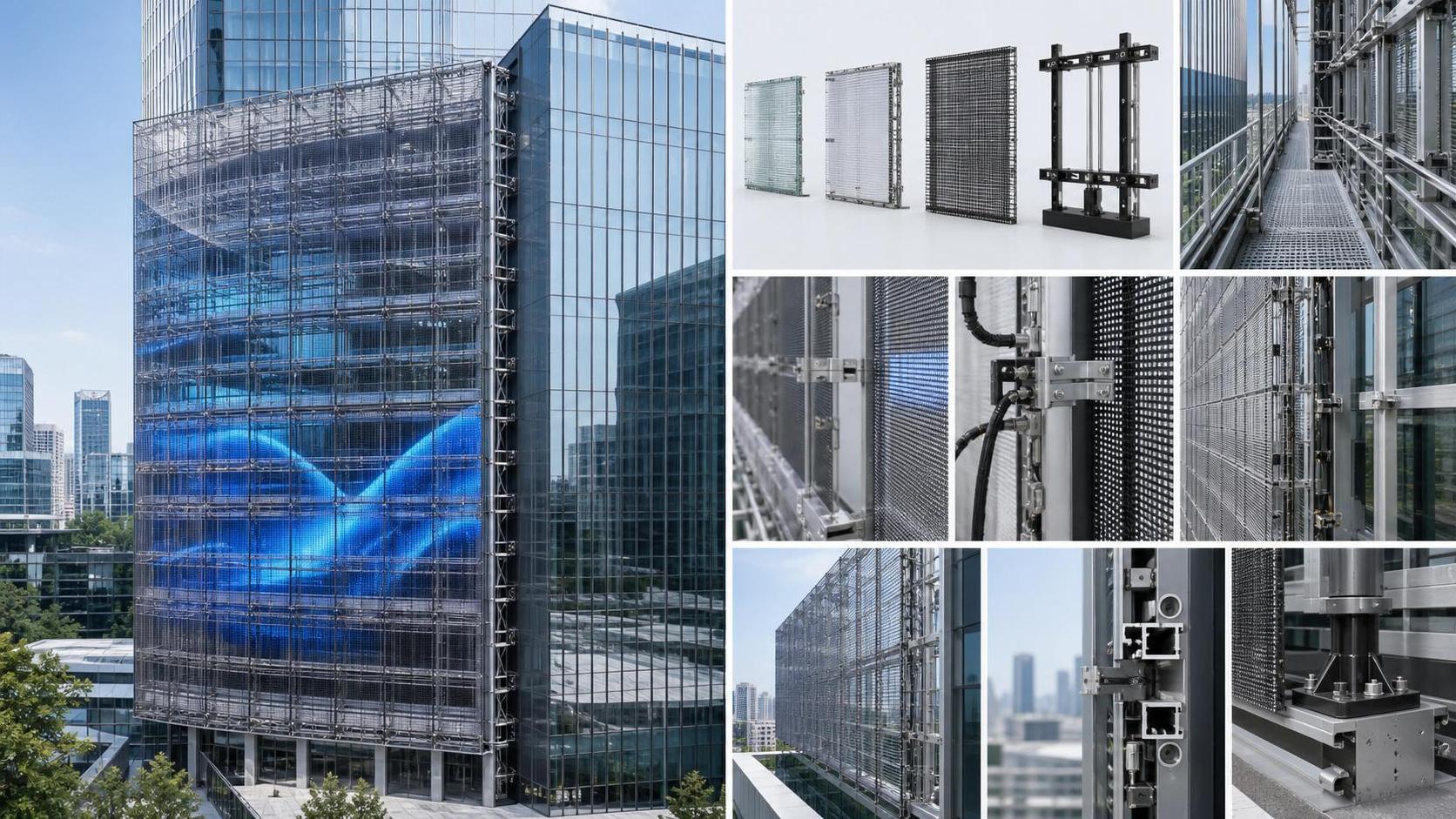 How to Compare a Media Facade System Manufacturer for Design, Load, and Maintenance