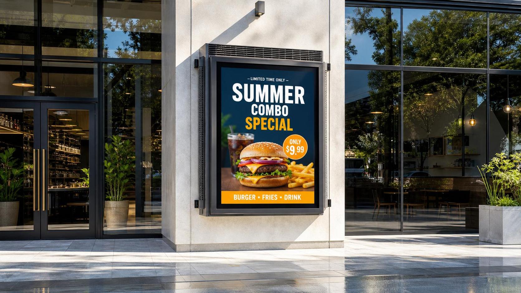 How to Choose High Brightness Signage for Storefronts in Direct Sunlight