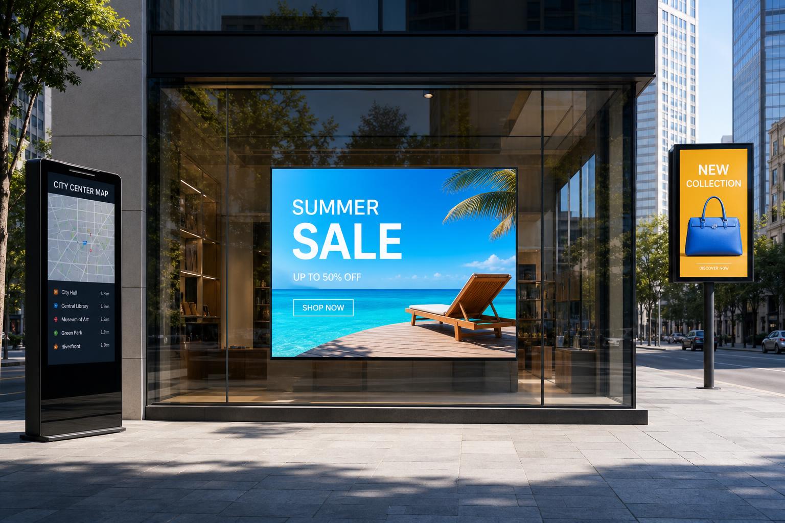 When Are High Brightness Displays 3000 Nits Necessary for Retail and Outdoor Viewing?