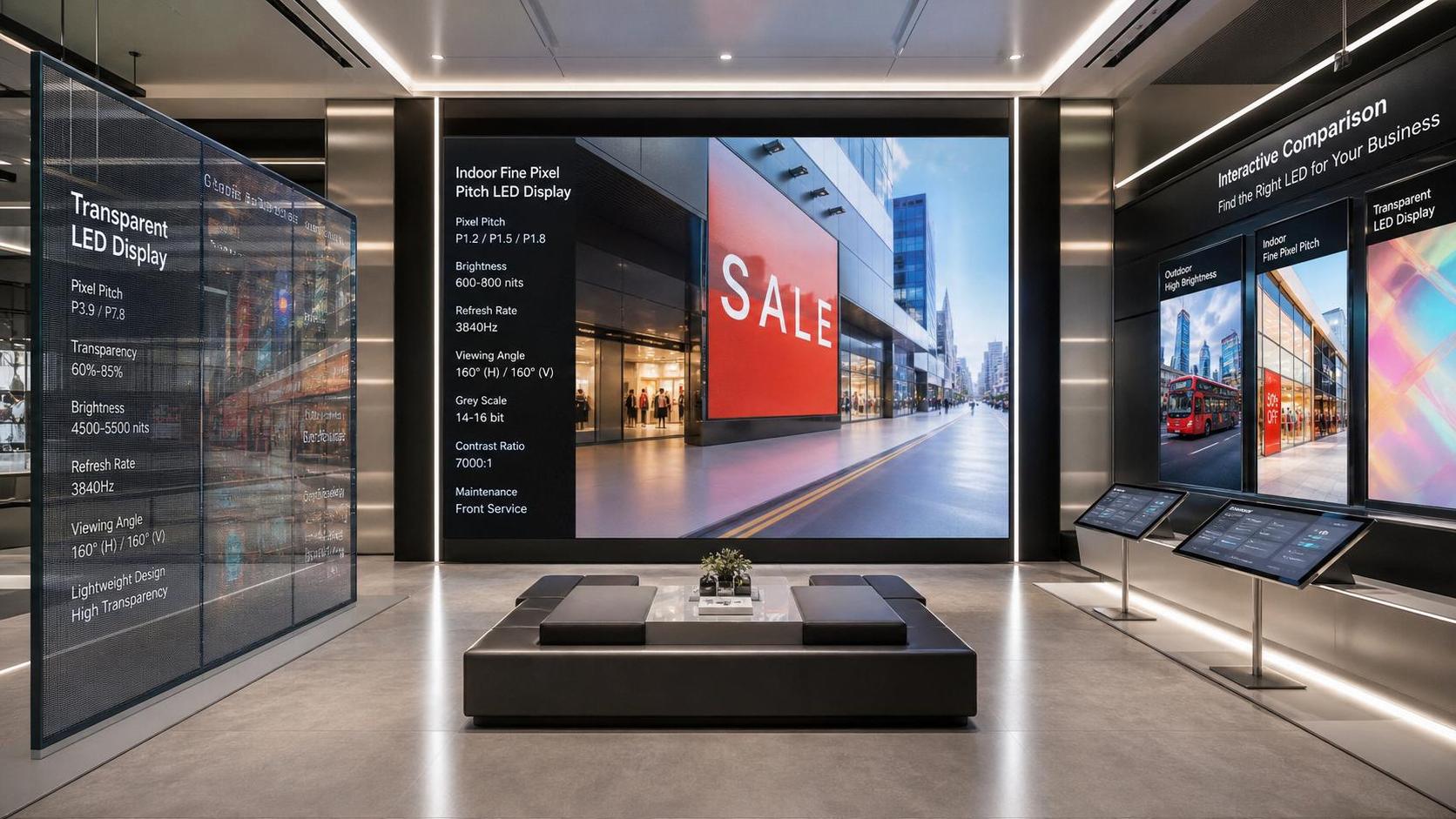 Commercial Display Solutions for Showrooms: How to Match Screen Types to Buyer Journeys
