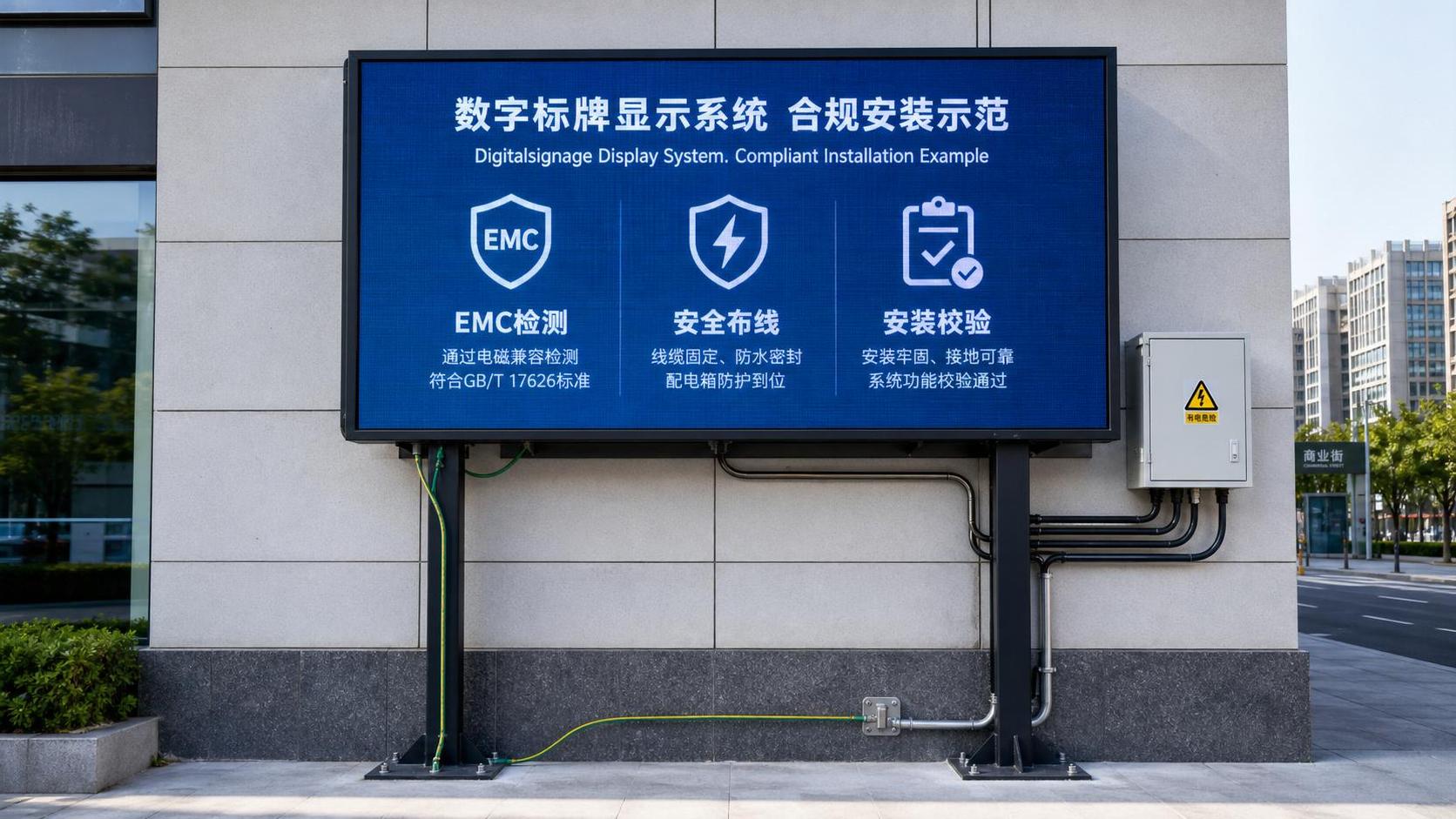 Display Compliance for Digital Signage: EMC, Safety, and Installation Checks Before Approval