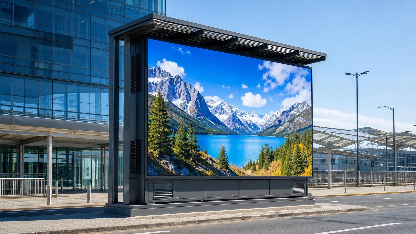 How to Choose Outdoor Signage Screens with 8000 Nits for Sunlight-Readable Installations