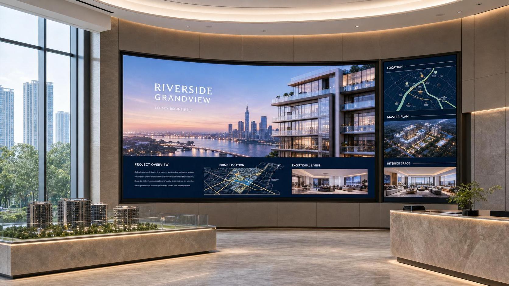 Commercial Display Integration for Real Estate: Best Use Cases from Sales Centers to Lobbies