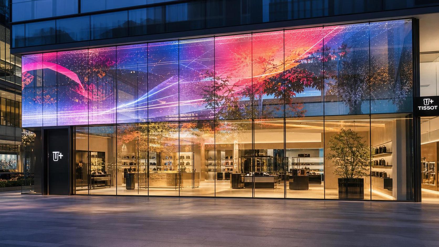 What Makes Transparent Display Systems Popular in Retail and Facade Media Projects