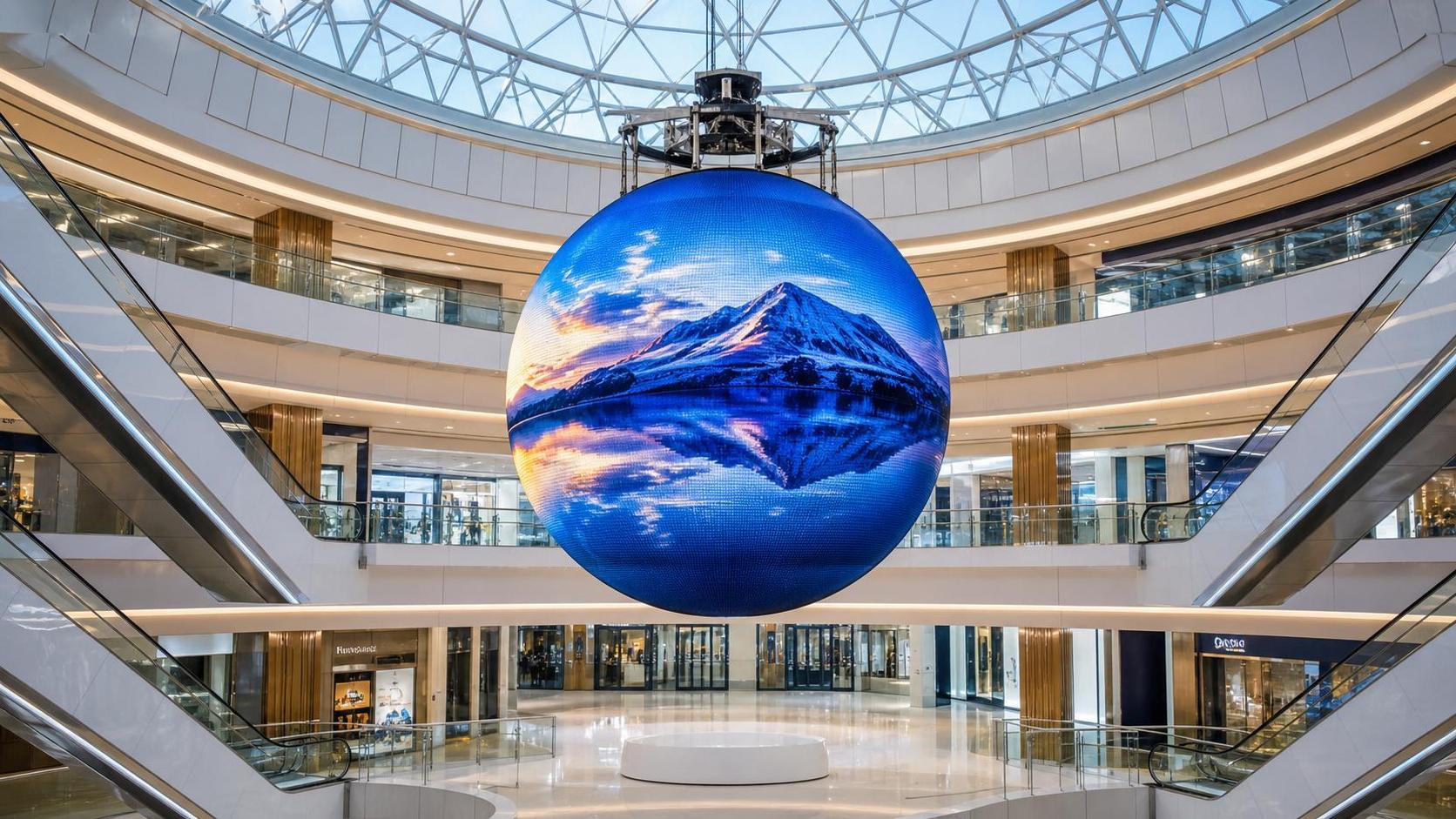 LED Orb Display for Malls: How to Choose Size, Pixel Pitch, and Suspension Method