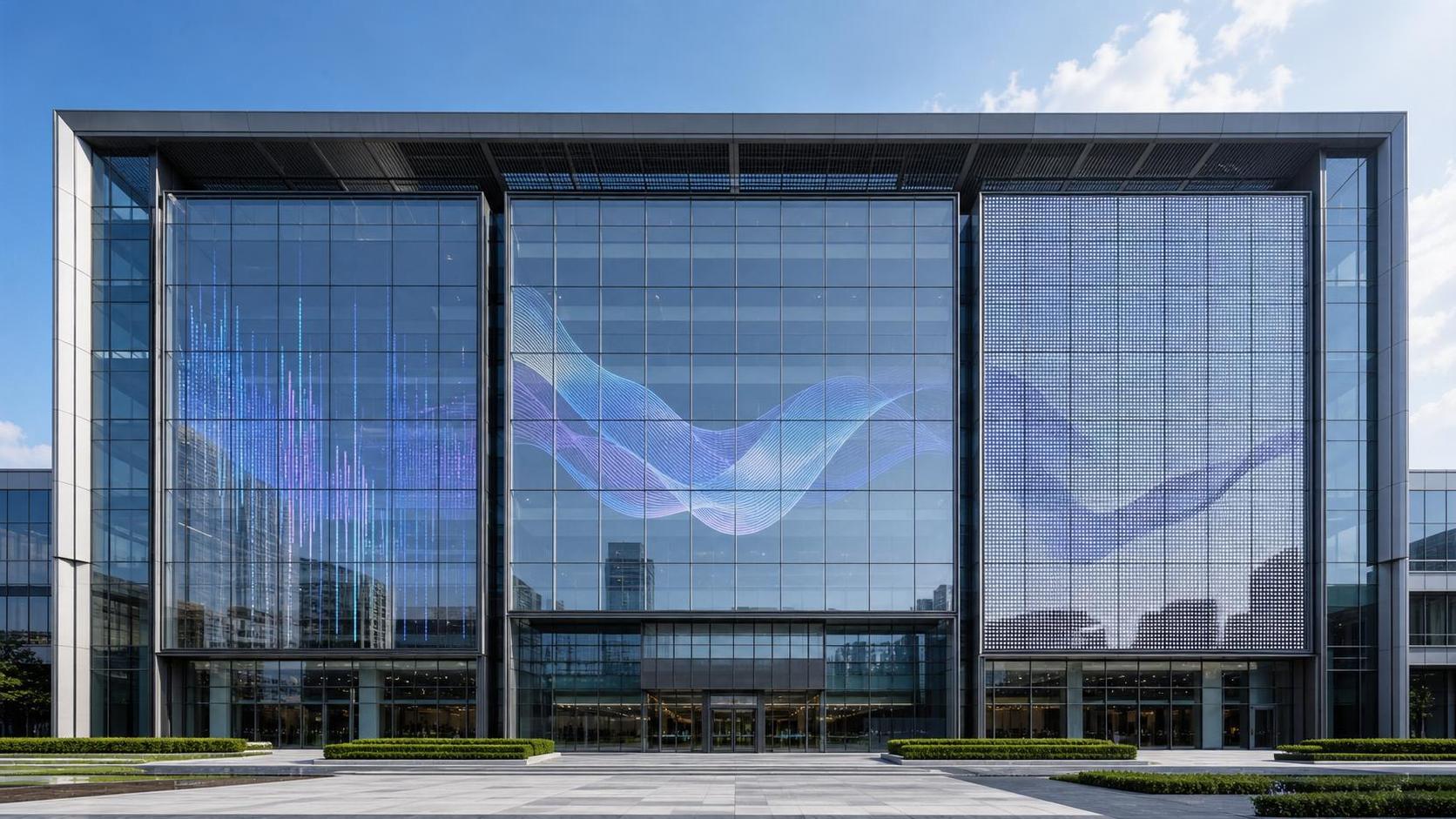 Transparent LED Display Comparison: Glass LED vs Crystal Film vs Mesh for Building Facades