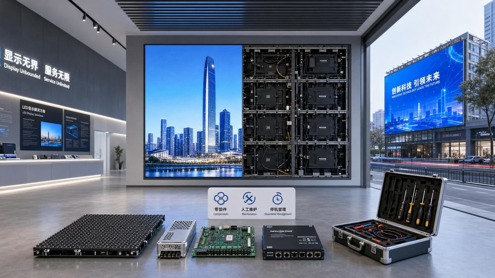 Commercial Display Maintenance Cost Breakdown: Parts, Labor, Downtime, and Service Contracts
