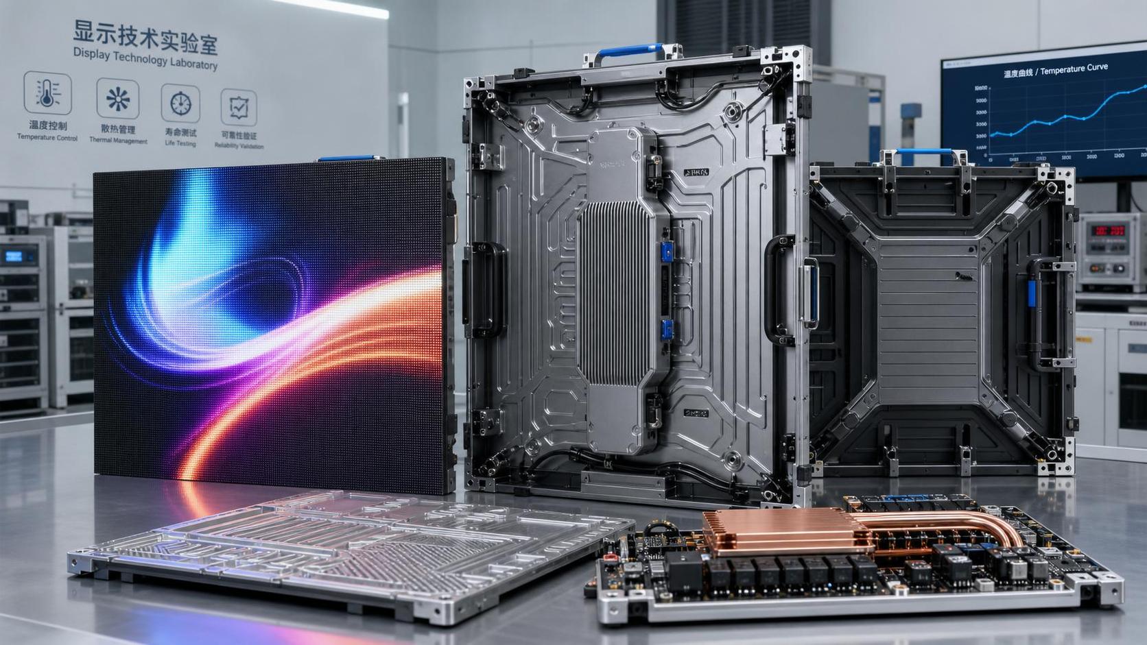 Display Thermal Design Explained: Heat Paths, Fanless Cooling, and LED Lifespan Risks