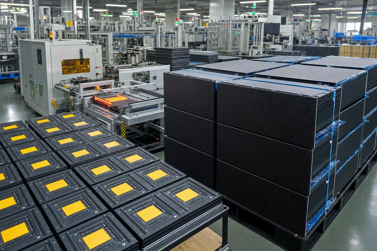 P0.9 COB Flip-chip LED Lead Times Extend as Q3 Capacity Hits 92%