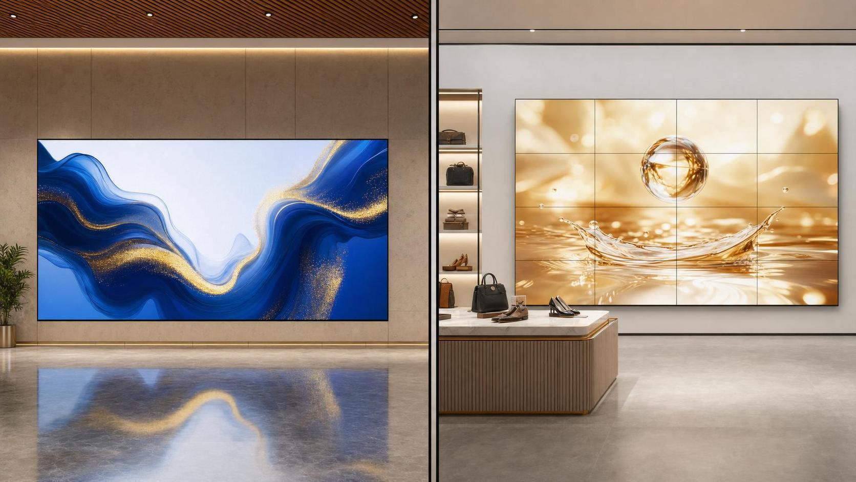 Fine Pitch LED vs LCD Video Walls: Which Is Better for Retail and Corporate Displays?
