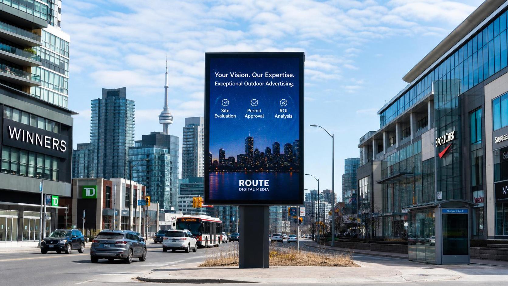 DOOH Network Planning in Canada: Site Selection, Permits, and Revenue Factors to Consider