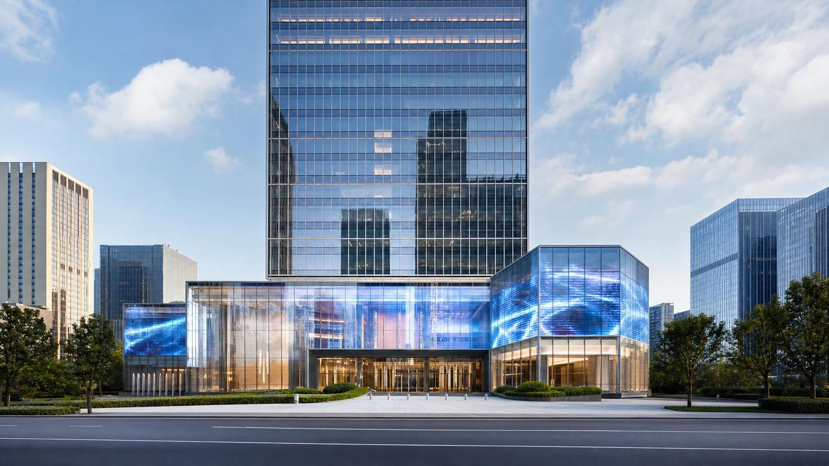 Glass Media Displays for Office Towers: Best Use Cases, Mounting Limits, and Content Fit